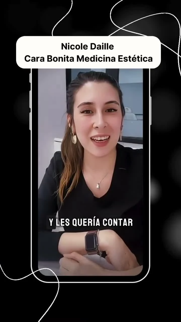 Dra. Nicole Daille de Cara Bonita en su testimonio publicado por Kactus